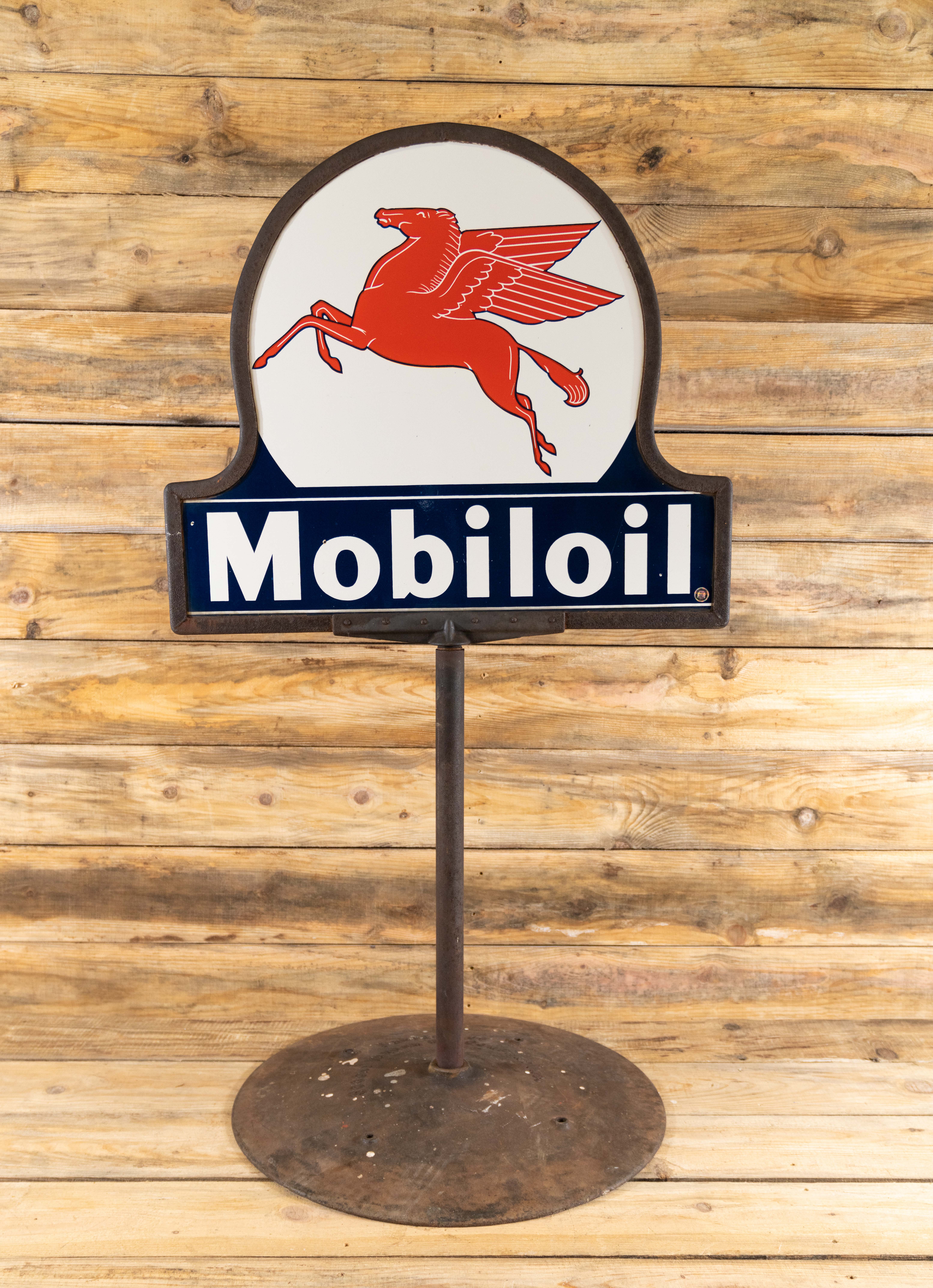 mobil oil pegasus sign
