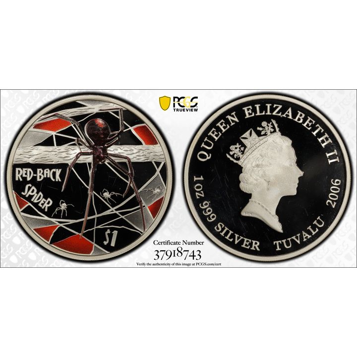 Elizabeth II, One Dollar, 2006 PR65DCAM
