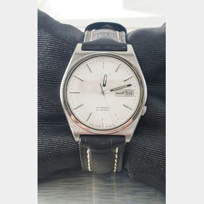 MENS SEIKO AUTOMATIC WATCH WITH DAY & DATE FUNCTION FAIR CONDITION NO BOX - 51929/3364