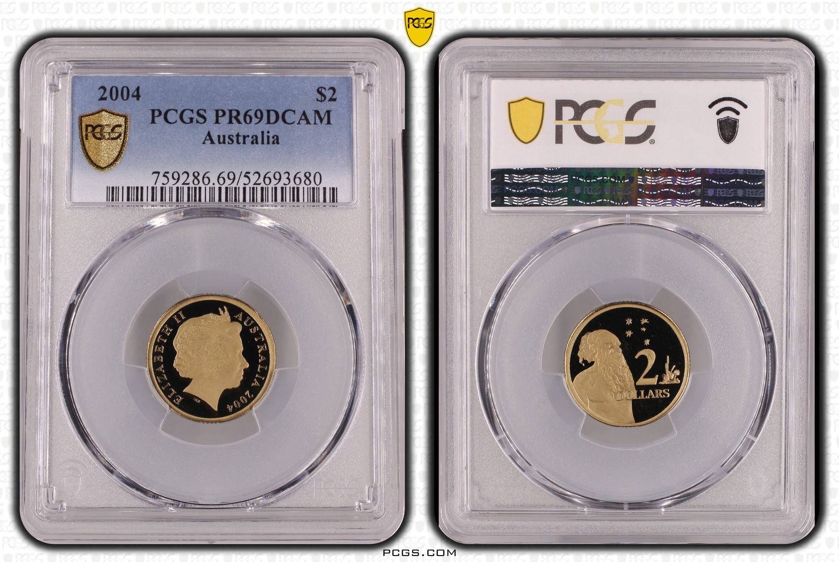 Two Dollar, 2004, PCGS PR69DCAM