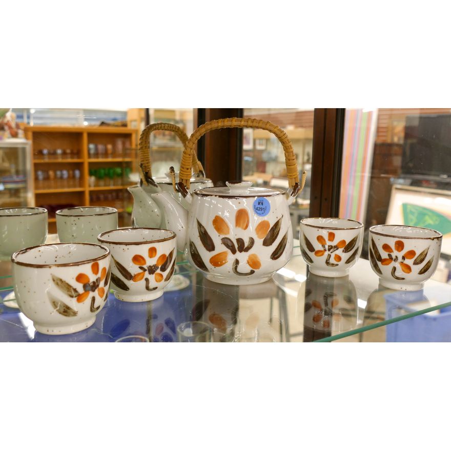 5pc Japanese Porcelain Teaset 2.5'' to 6.5''