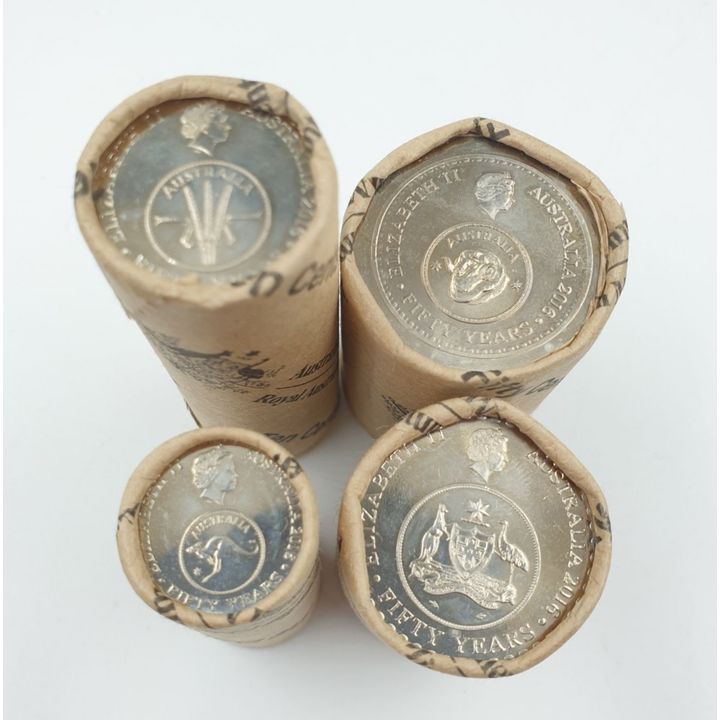 Decimal Changeover Ann. Coin RAM Rolls (x4)