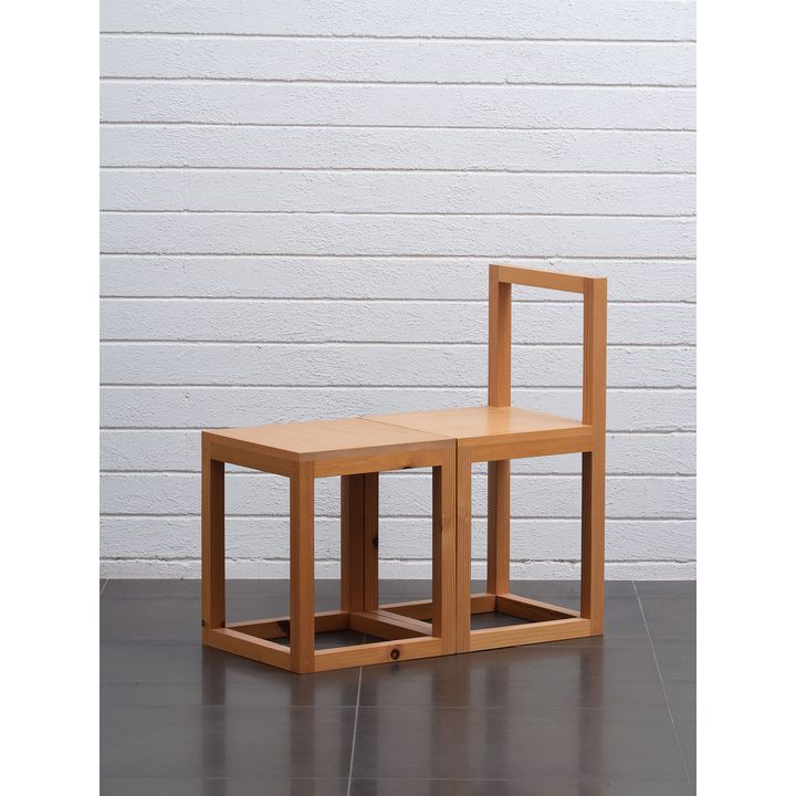 Donald Judd 'Chair and Stool'