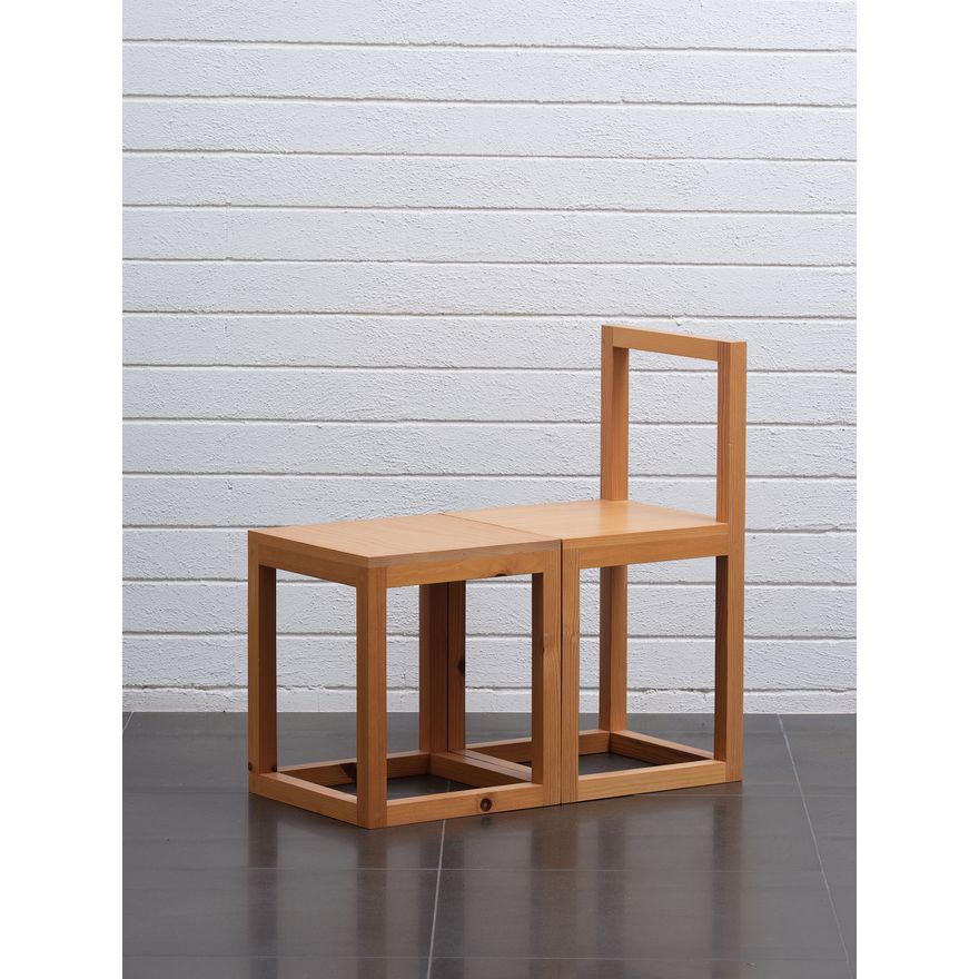 Donald Judd 'Chair and Stool'