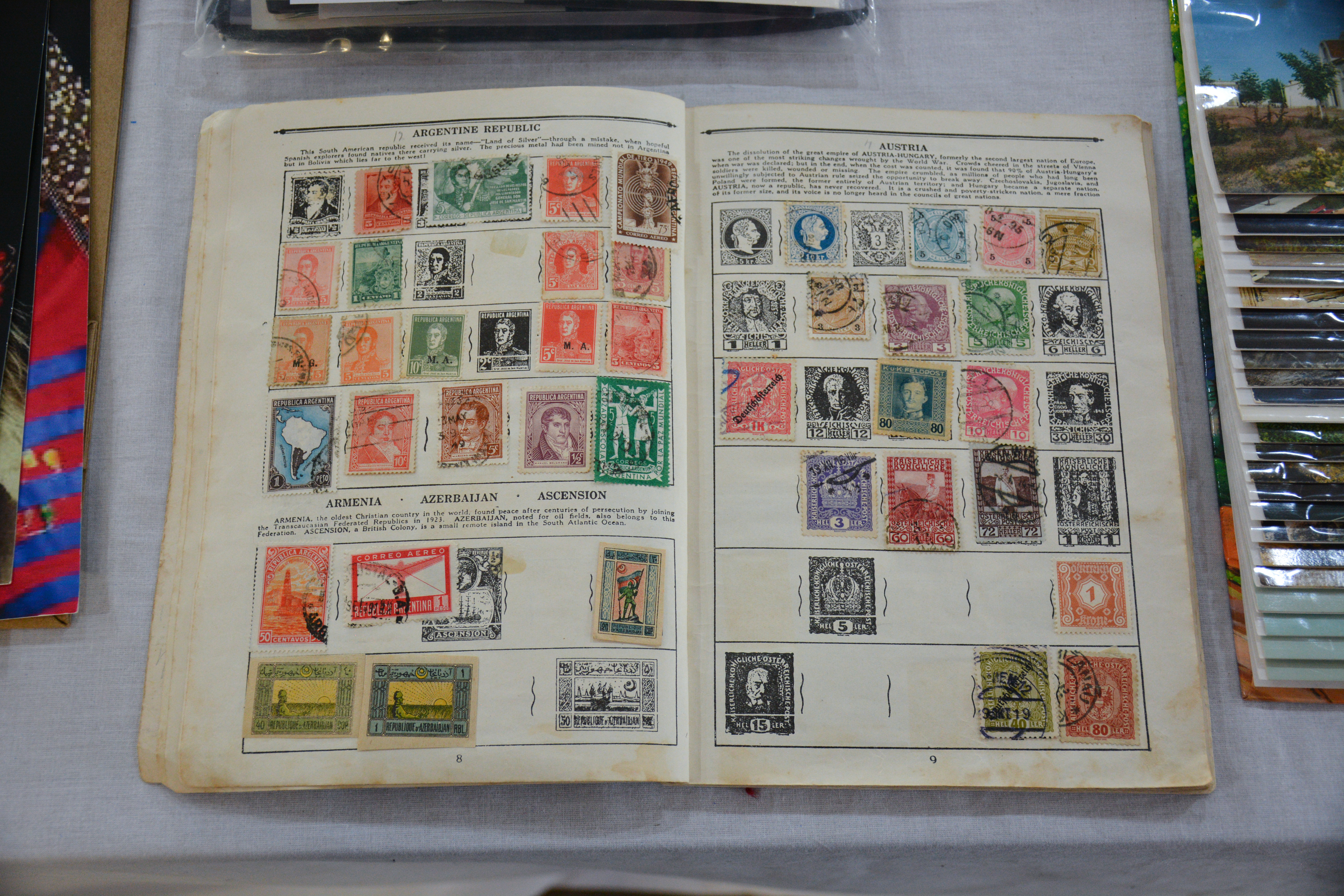 Nice Collection of Older Stamps in Album — sold at auction in New Zealand for $35