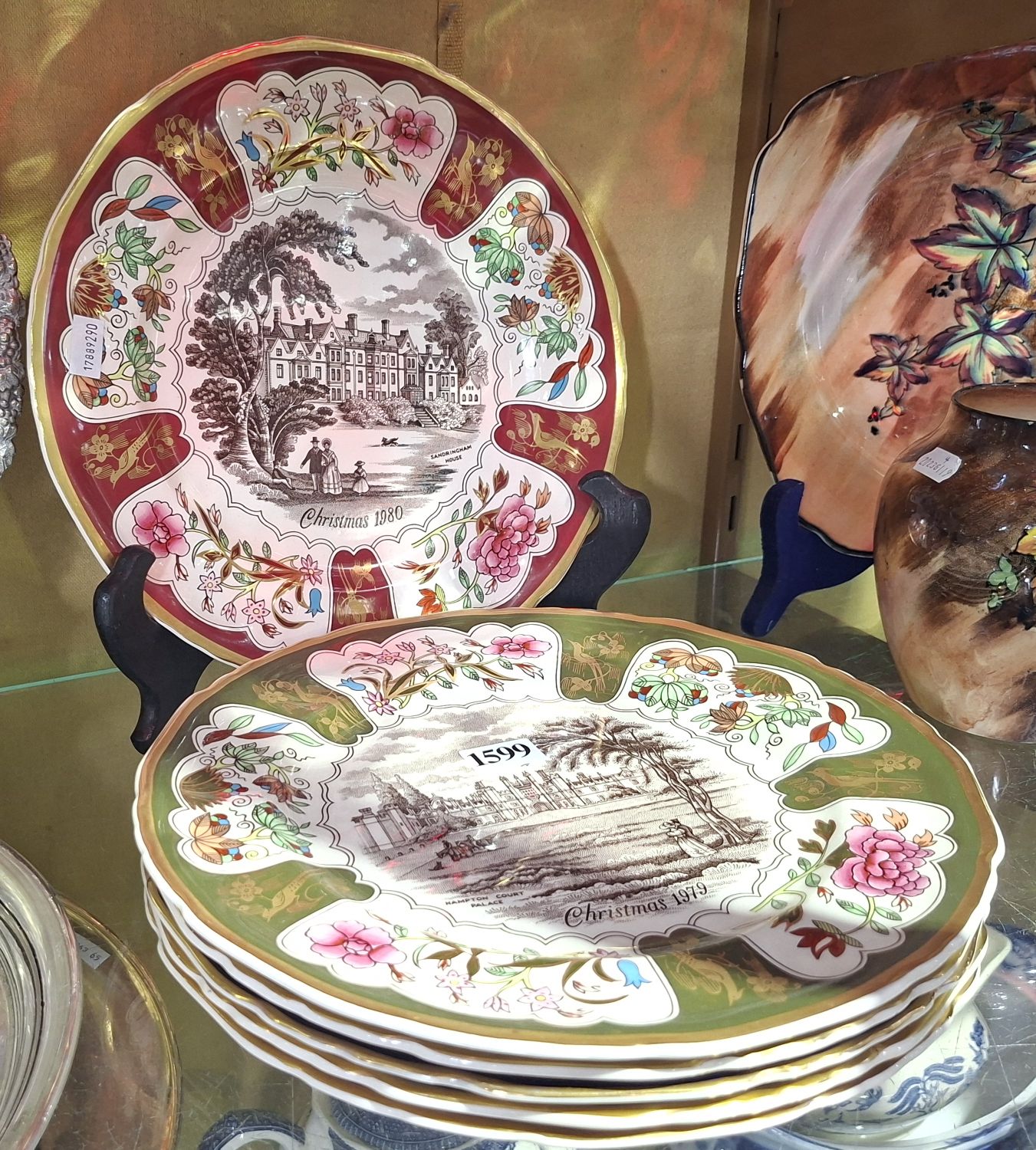 Masons Christmas Collectors Plates