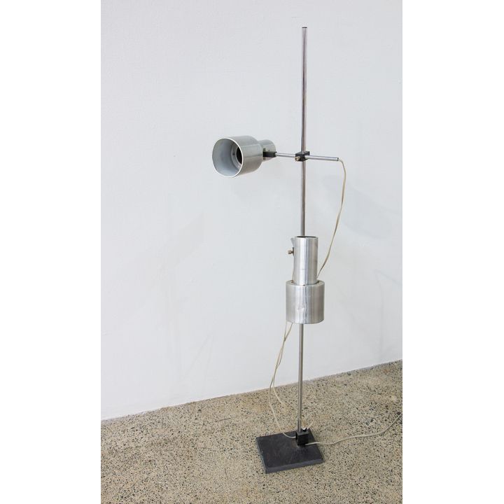 Vintage two-branch standard lamp