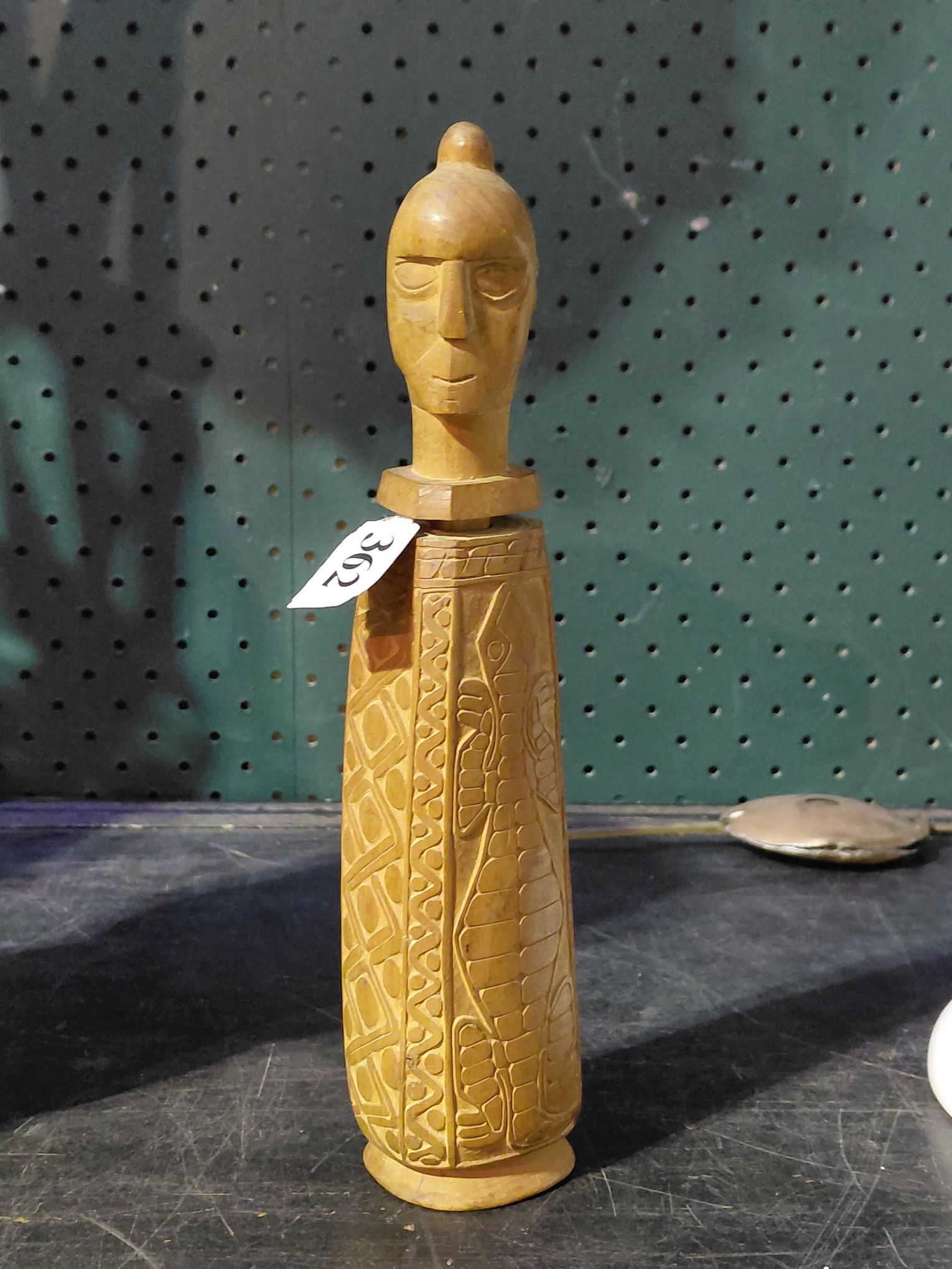 362 · ANTIQUE BATEL NUT BOX