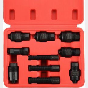 MOTORCYCLE FLYWHEEL PULLER SET, 10PCS FLYWHEEL PULLER TOOL, UNIVERSAL FLYWHEEL PULLER SET COMPATIBLE FOR MOTORCYCLE BIKES, HONDA,