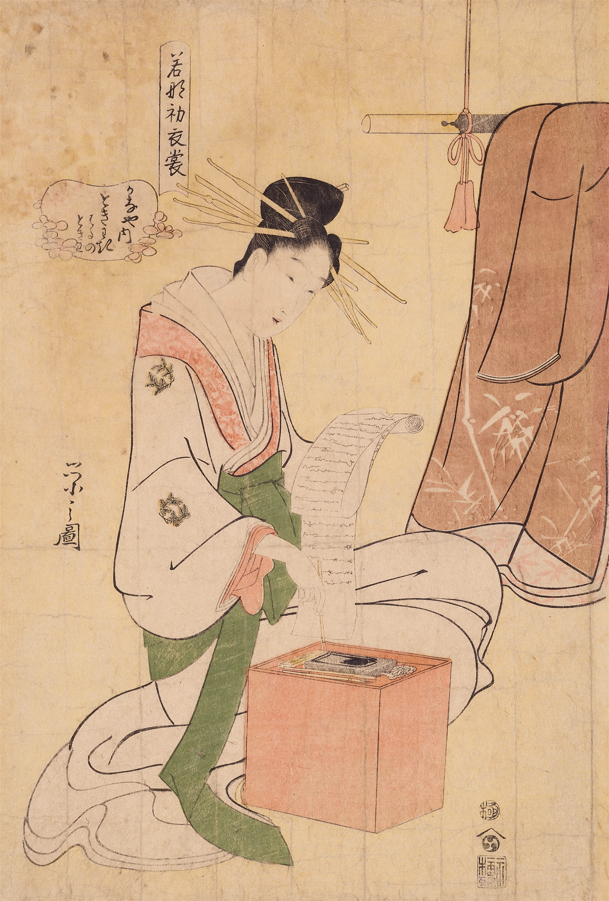 Hosoda Eishi Courtesans