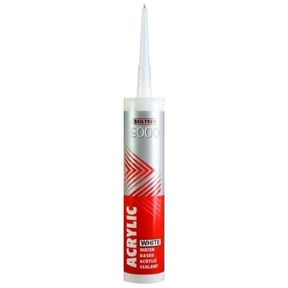 Siltech 9000 White Paintable Acrylic - Water based acrylic sealant