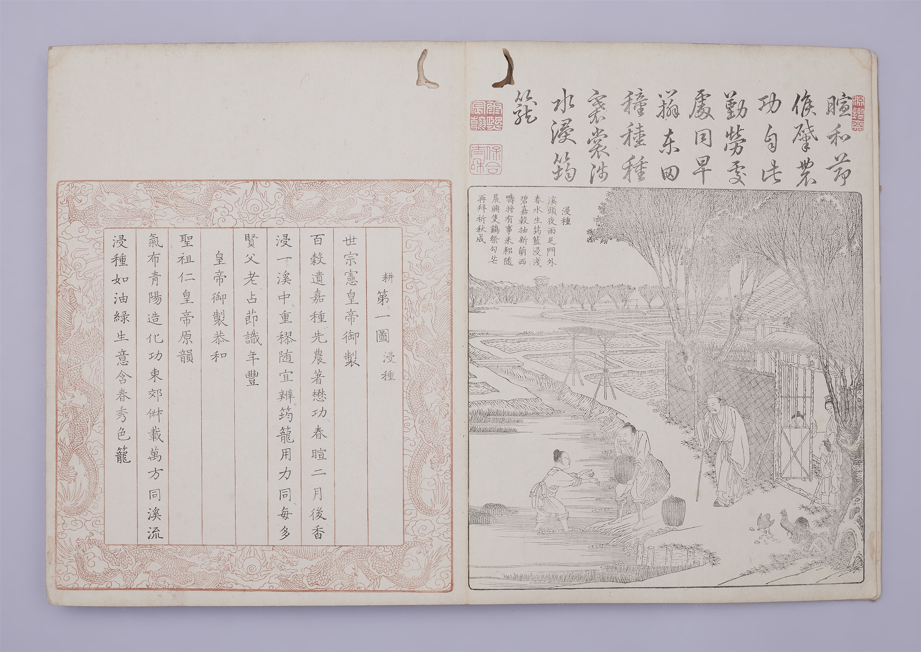 Yuzhi gengzhi tu. Around 1900