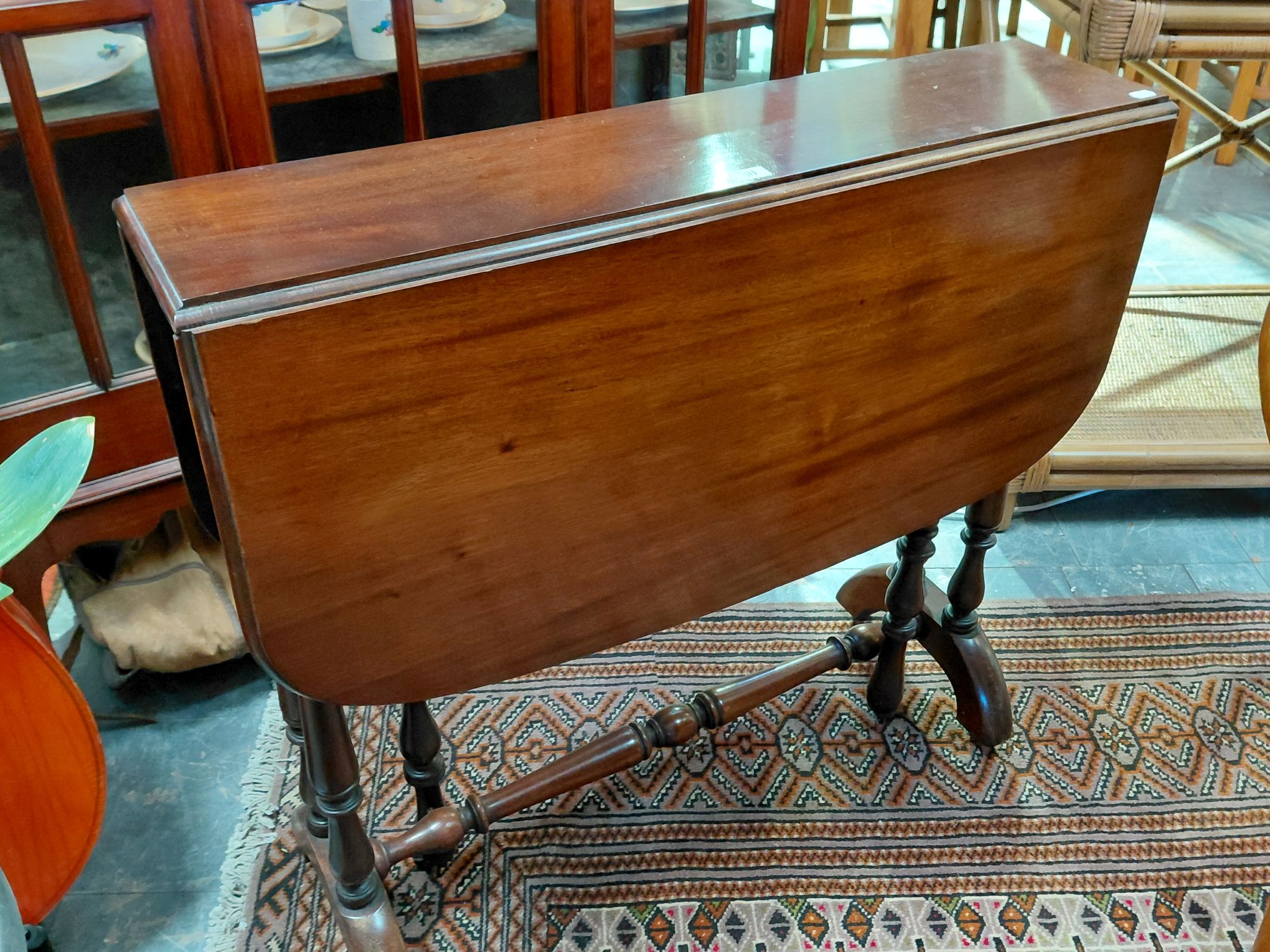 80 · 19TH CENTURY PEMBROKE TABLE