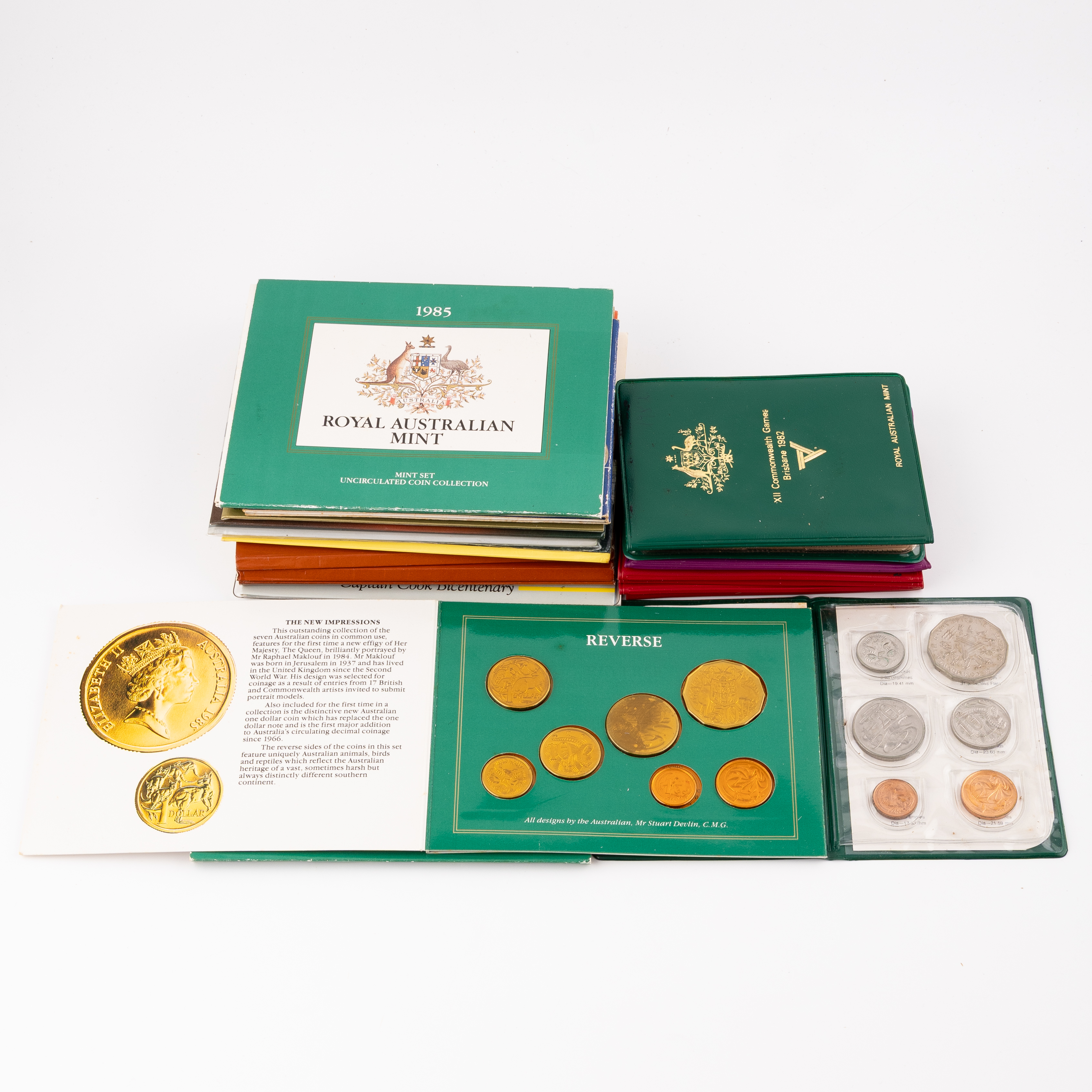 RAM Mint Sets, 1979 - 1998, UNC