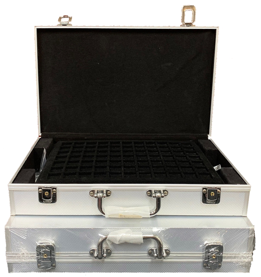 2 New Metal Coin Carry Cases