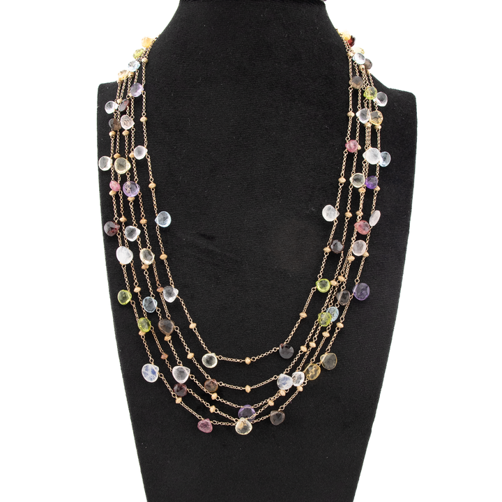 Collar con semipreciosas