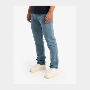 Recycled match back straight leg sunfaded denim marle M |