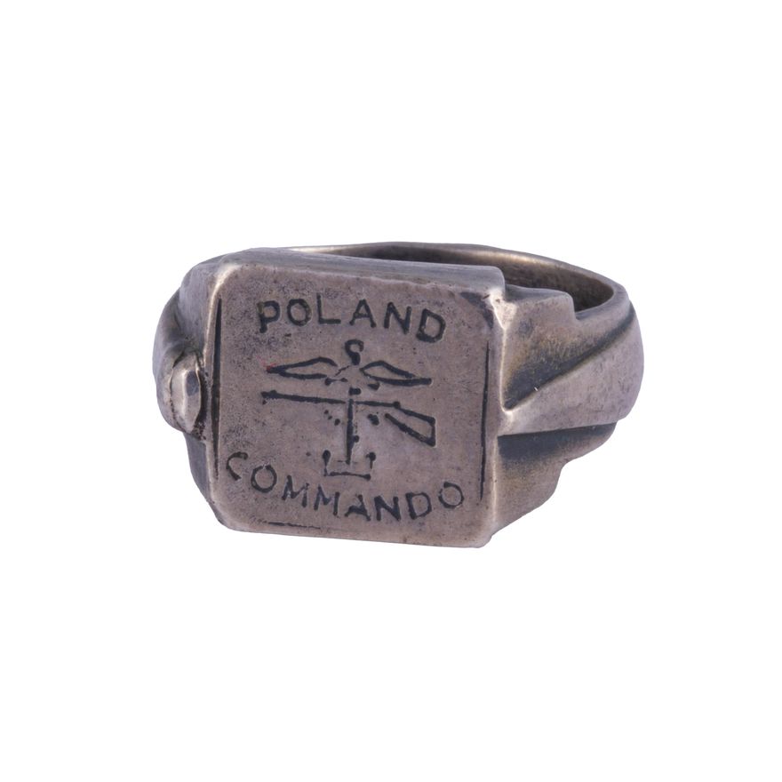 Sygnet żołnierza polskiego Commando PSZ na Zachodzie