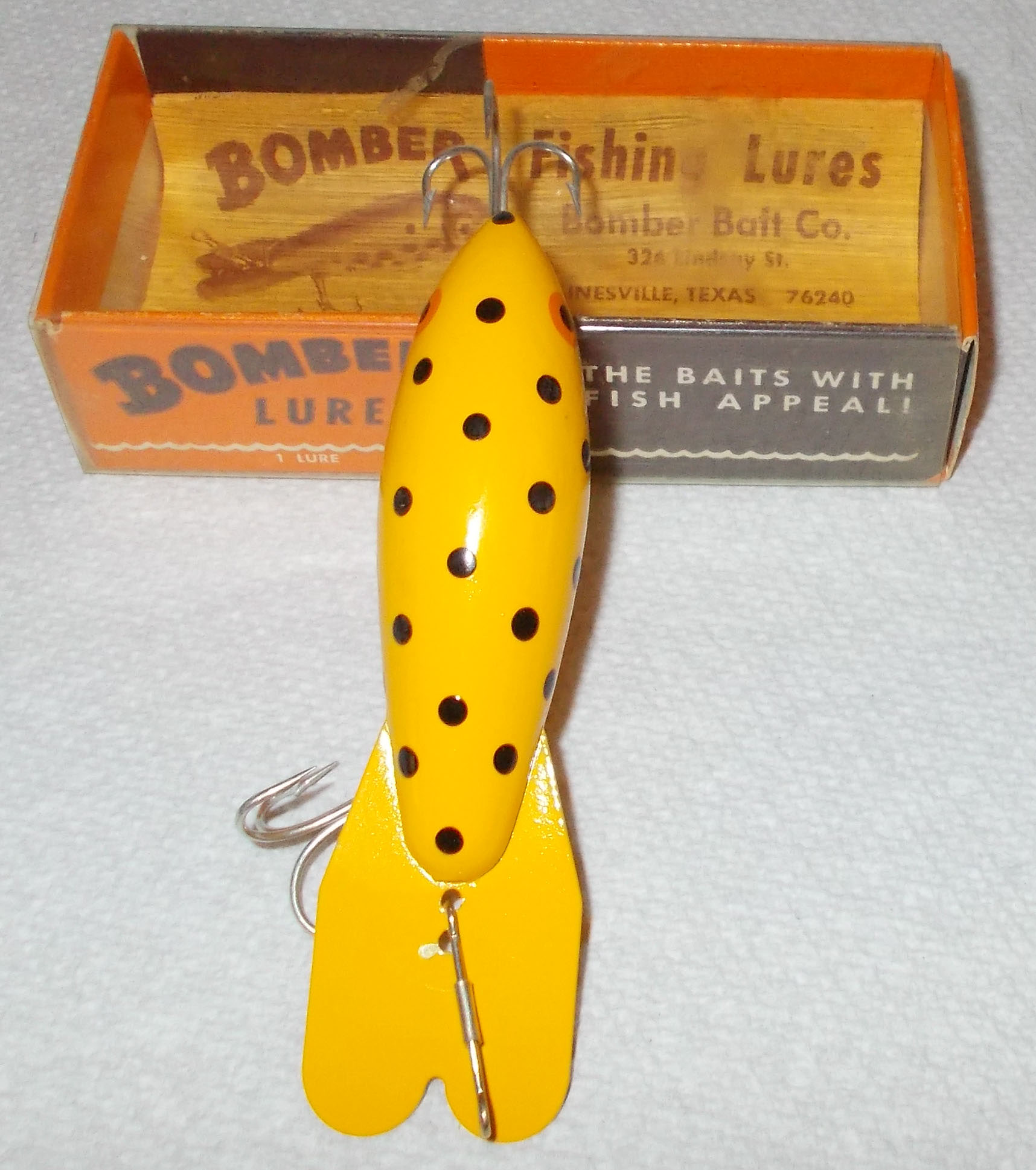 ORIGINAL WOOD BOMBER #639 NEW IN CB BOX & PAPERS