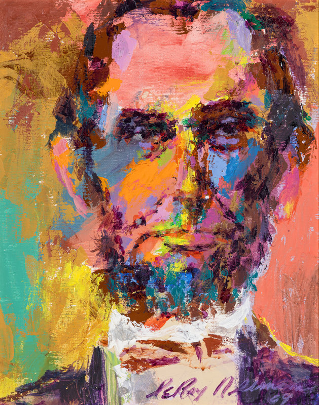 LeRoy Neiman
(American, 1921-2012)
Abraham Lincoln, 2009