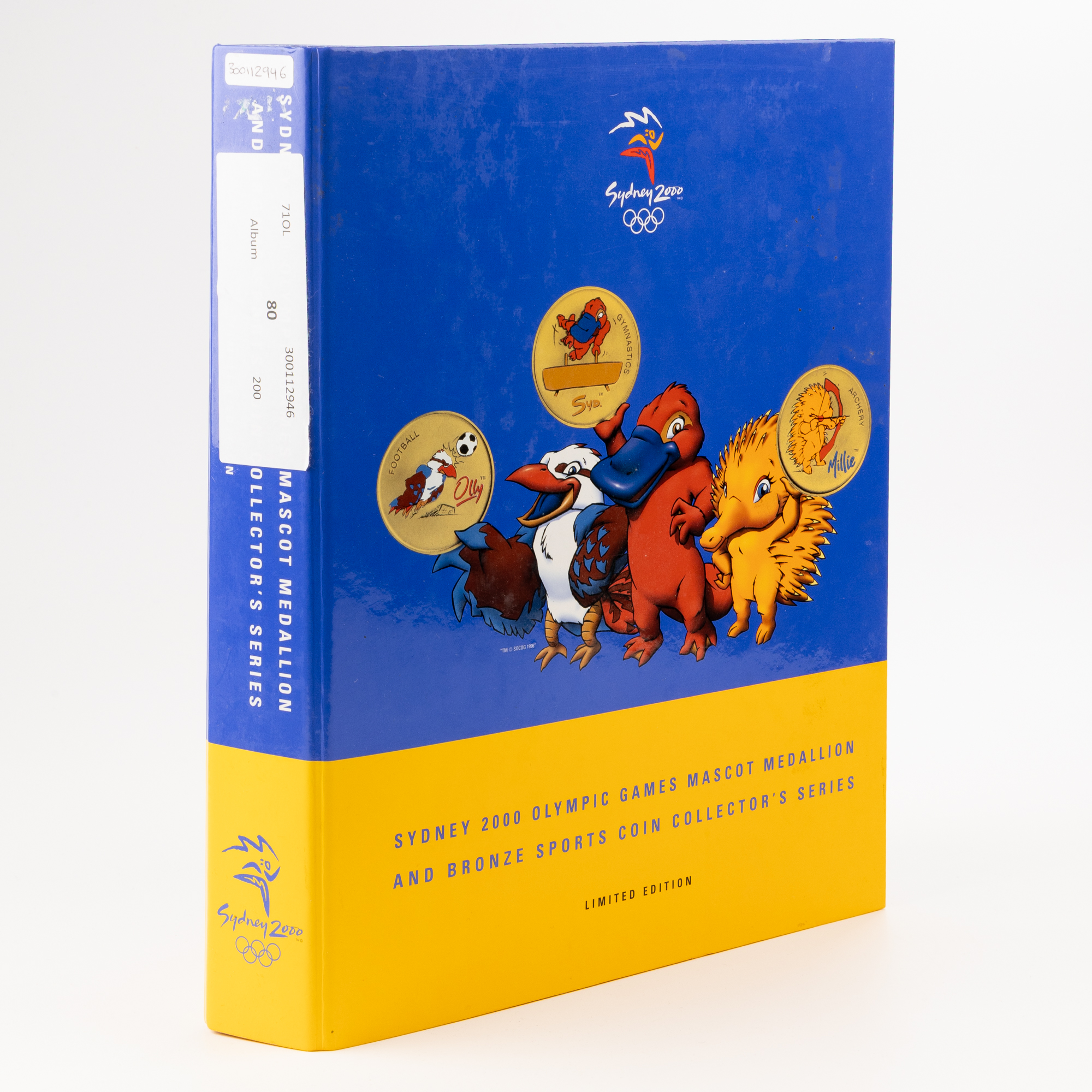 Elizabeth II, RAM- Sydney Olympic Mascot Coin Collection, Five Dollars, 2000, UNC