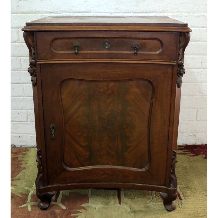 DUTCH MAHOGANY SIDE CABINET