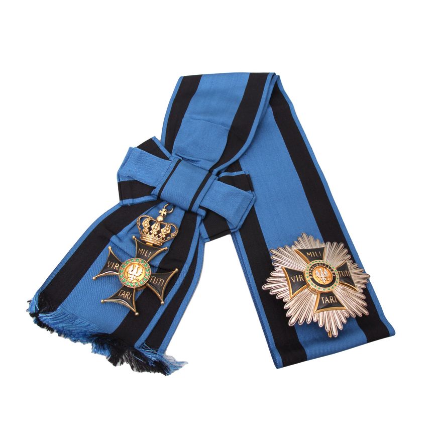 ORDER VIRTUTI MILITARI I KLASY Z GWIAZDĄ, L. 1944-1945