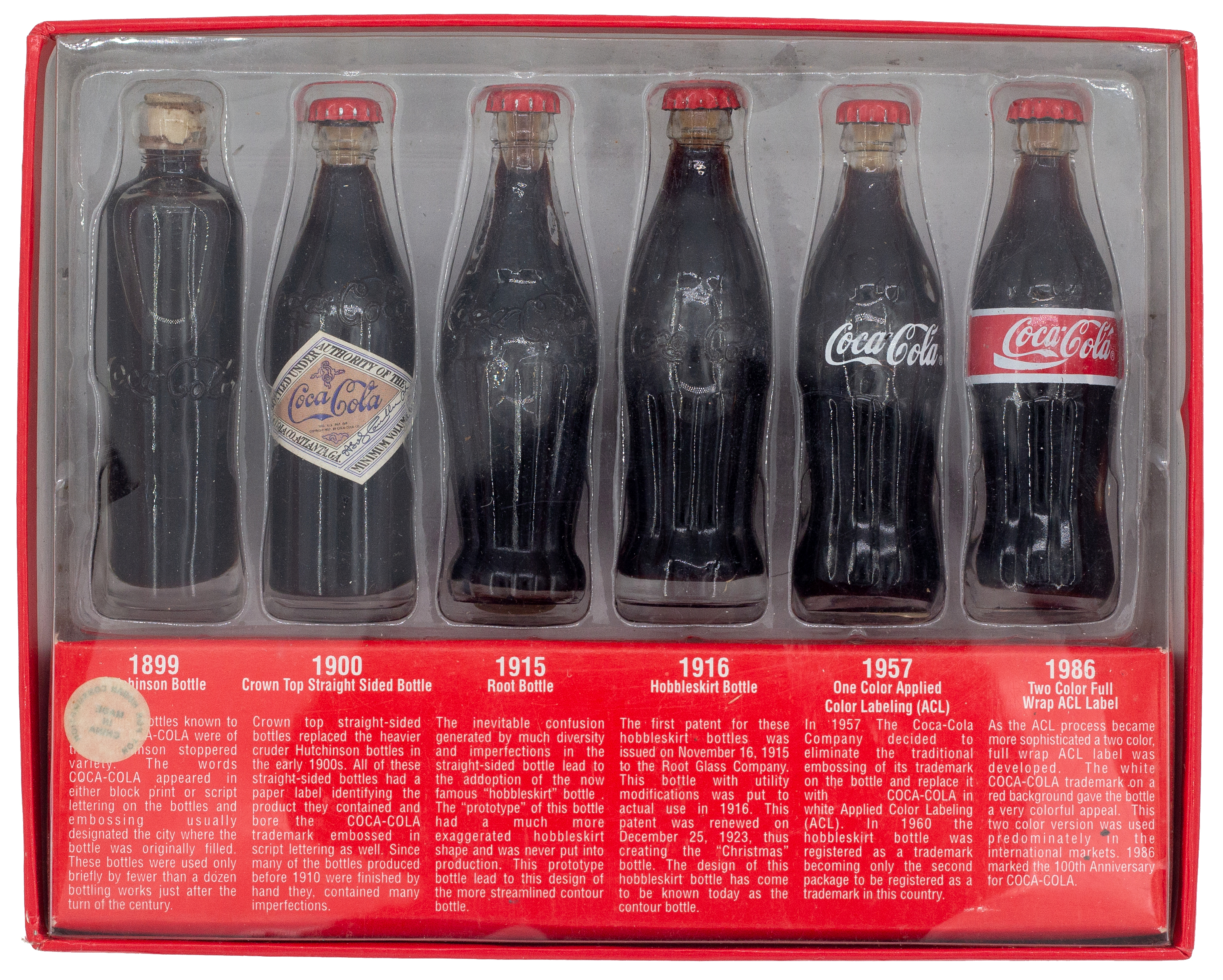 Evolution of the Coca Cola Contour Bottle, 1980s