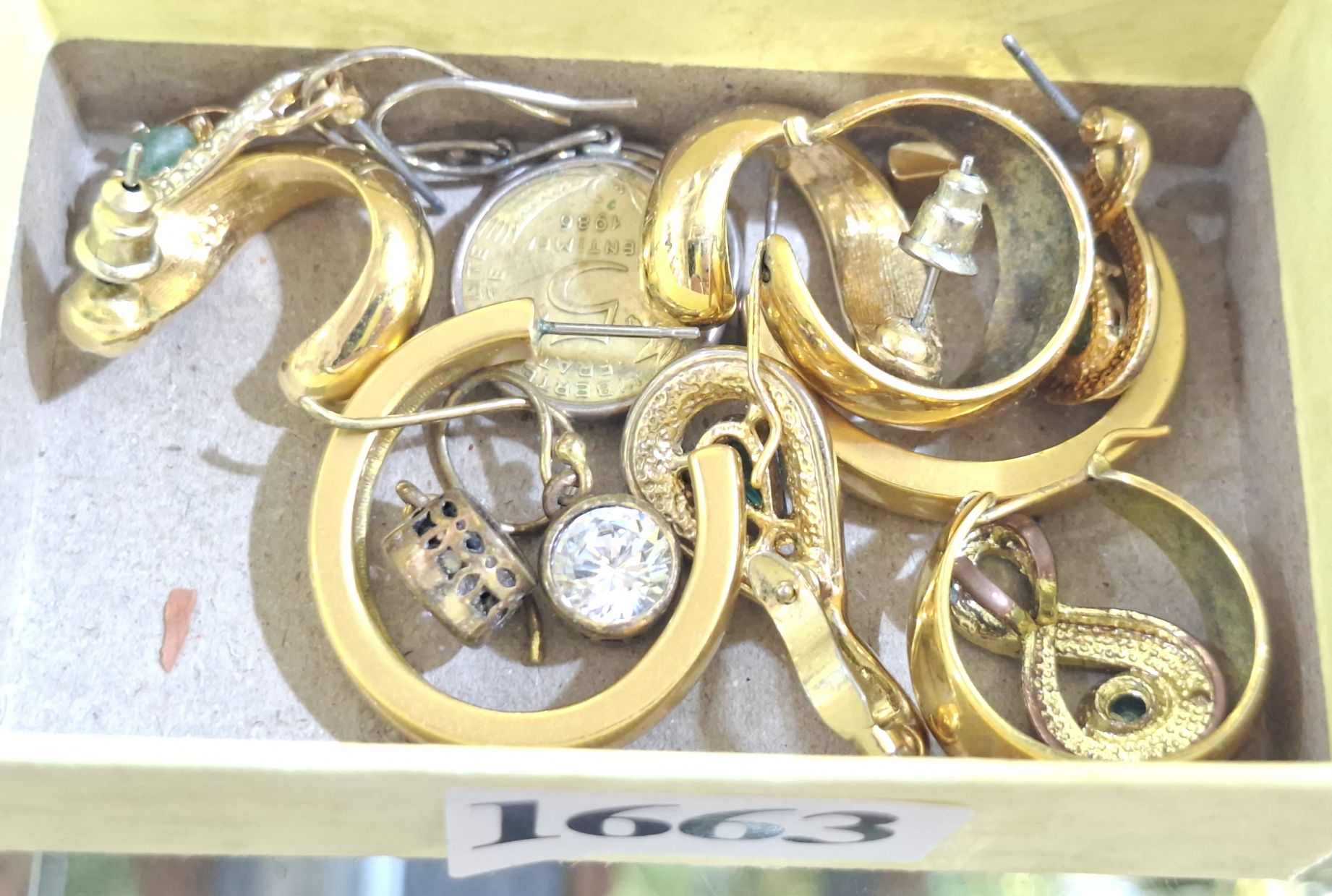 Collection Of Plated Earrings