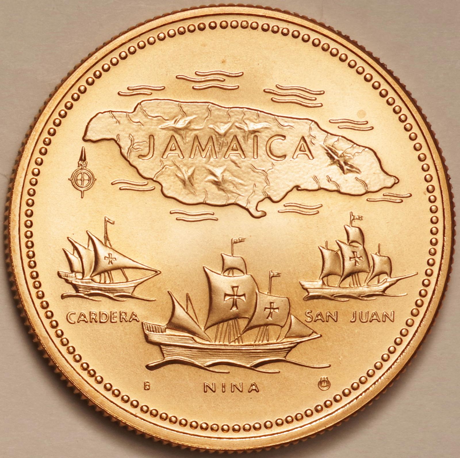 ジャマイカ-Jamaica 独立10周年 20ドル金貨 ND(1972年) KM61 | Taisei 