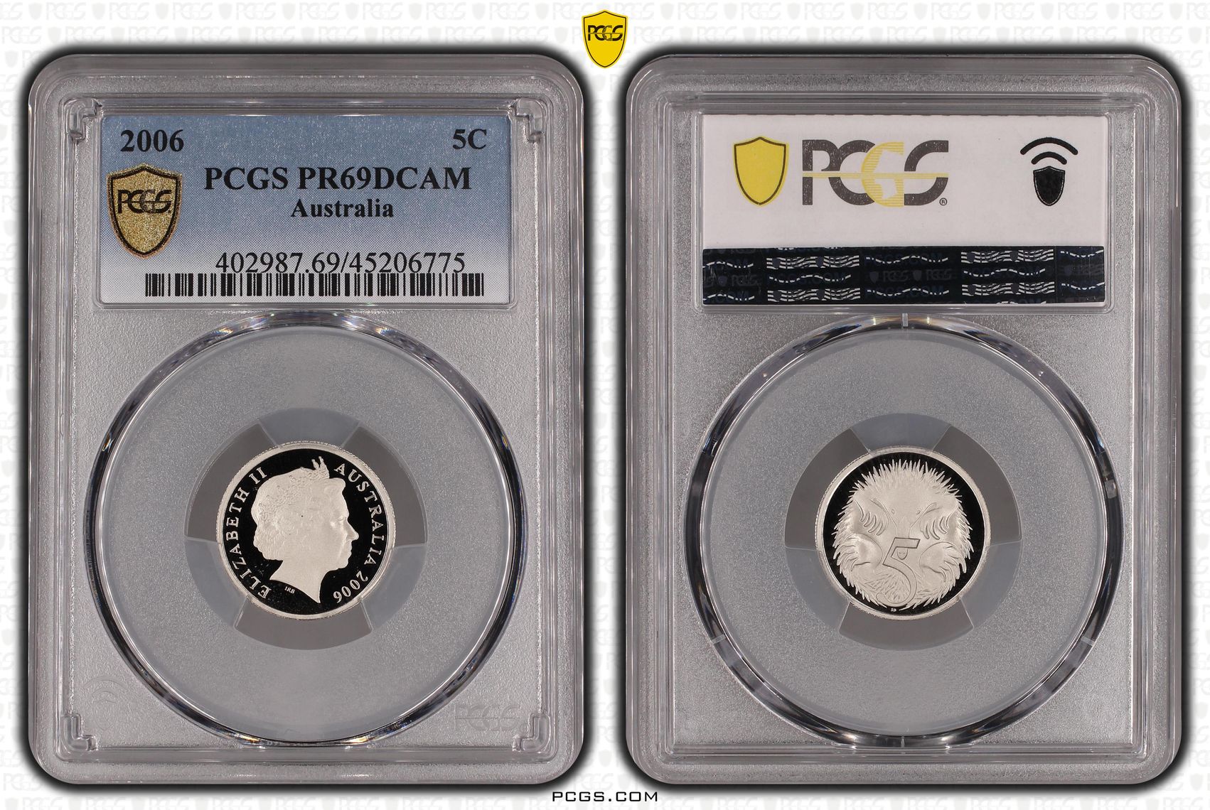 Five Cent, 2006, PCGS PR69DCAM