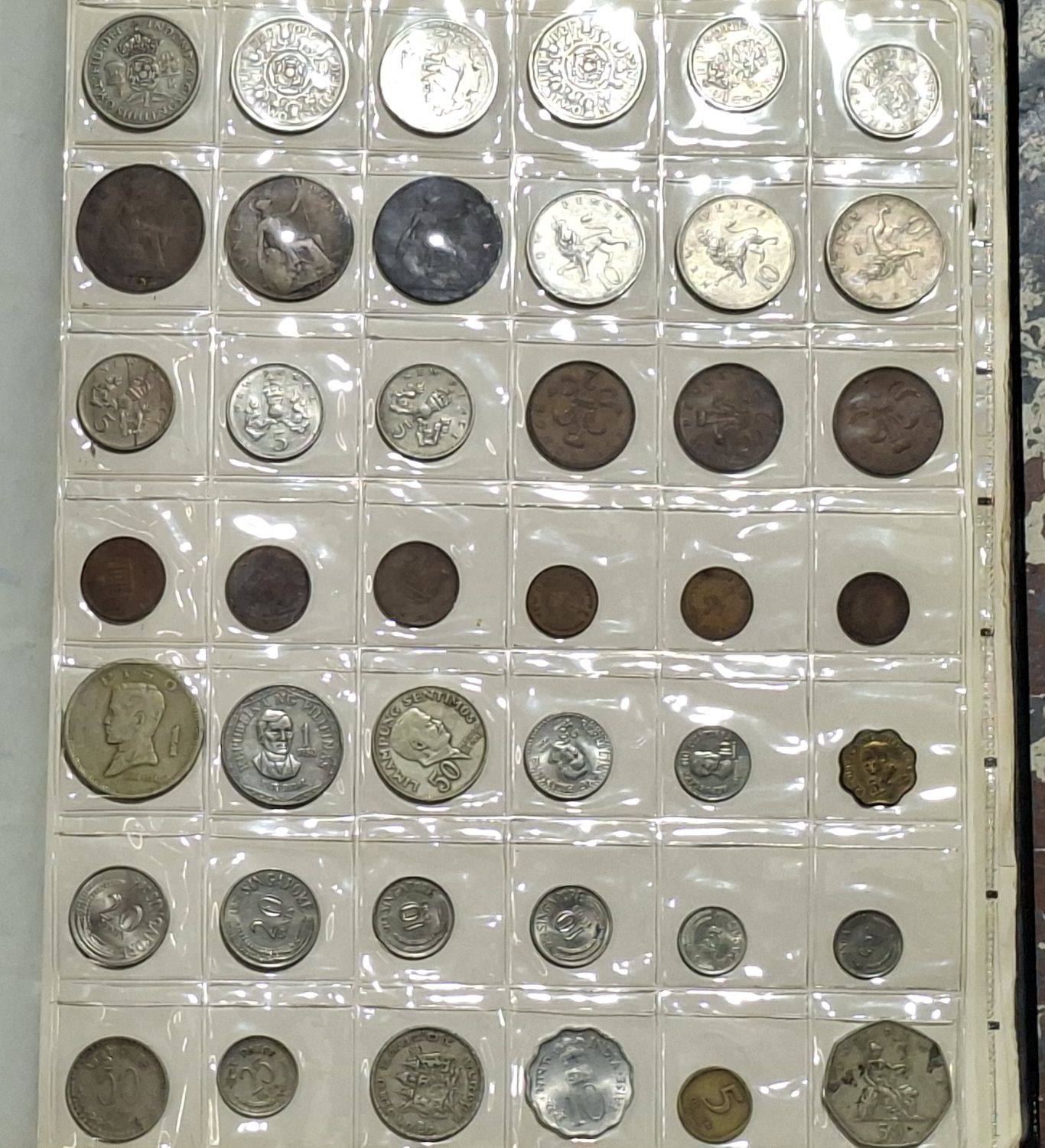 Large Coin And Note Album