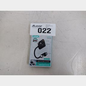 3.5MM AUDIO JACK SPLITTER ADAPTER CHARGING CABLE CONVERTER FOR TYPE C -