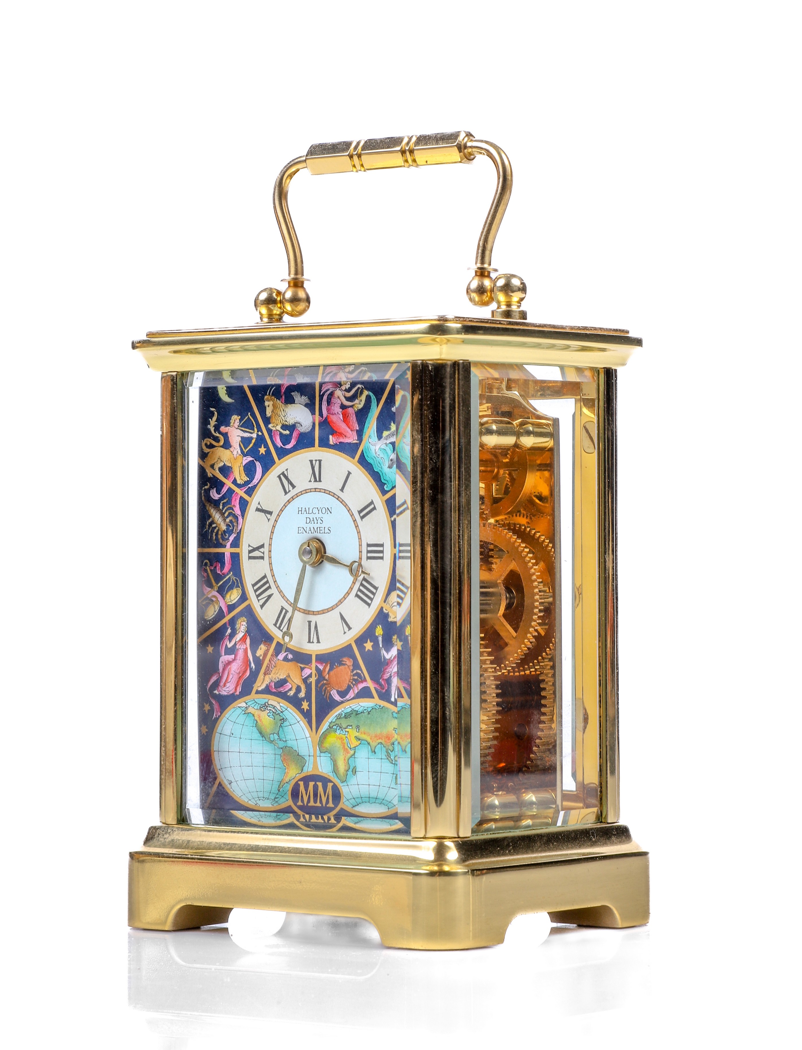 Halcyon Days Zodiac Carriage Clock | Bunch Auctions