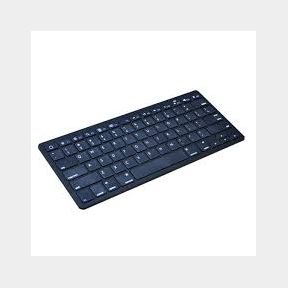 Ultra slim Wireless 3.0 Bluetooth Keyboard For PCs Apple Series Android Devices White |NO RECEIVER / NOT TESTED
