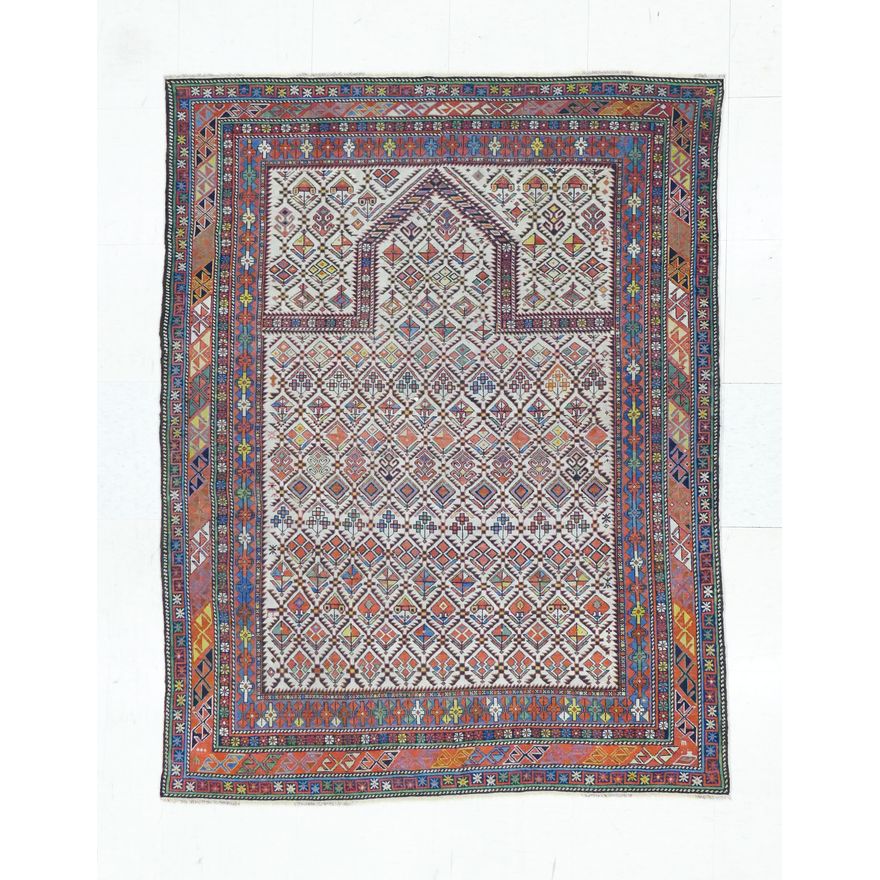 Caucasian Shirvan Prayer Rug