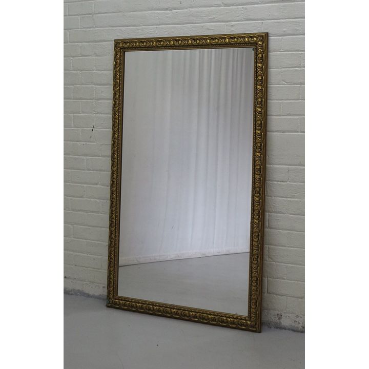 LARGE GILT FRAMED MIRROR
