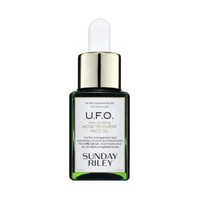 SUNDAY RILEY U.F.O. ULTRA-CLARIFYING SALICYLIC ACID AND TEA TREE ACNE TREATMENT FACE OIL