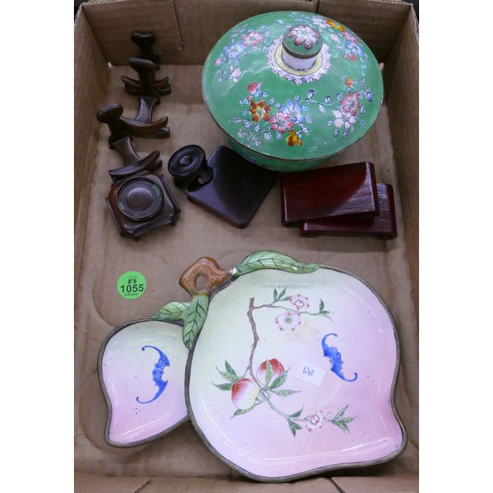 Box Chinese Canton Enamel Etc
