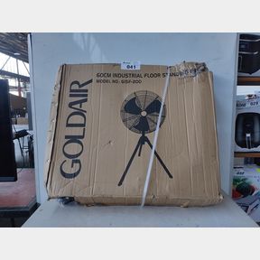 GOLDAIR GISF-200 PEDESTAL FAN - METALLIC (600MM)