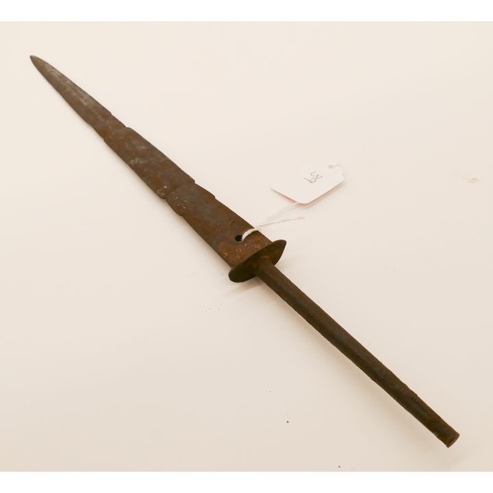 Steel Short Sword Blade. Possibly 19th century English- 16''