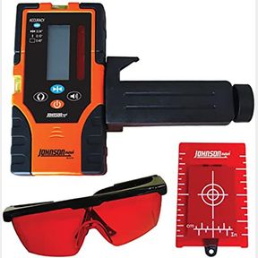 L JOHNSON LEVEL & TOOL 40-6720 RED BEAM UNIVERSAL DETECTOR KIT