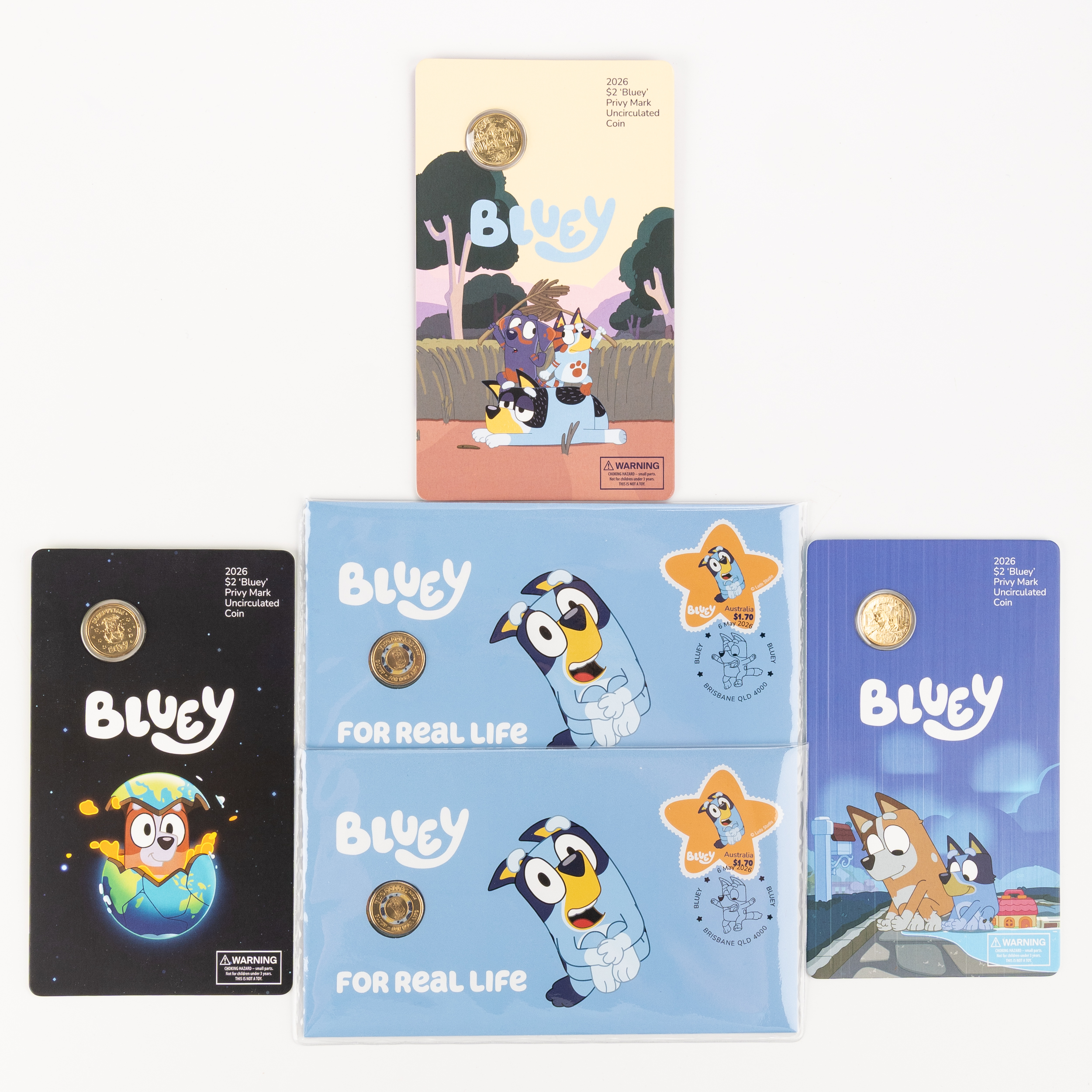 Charles III, RAM - Bluey Coin Collection, Two Dollars, 2026, UNC