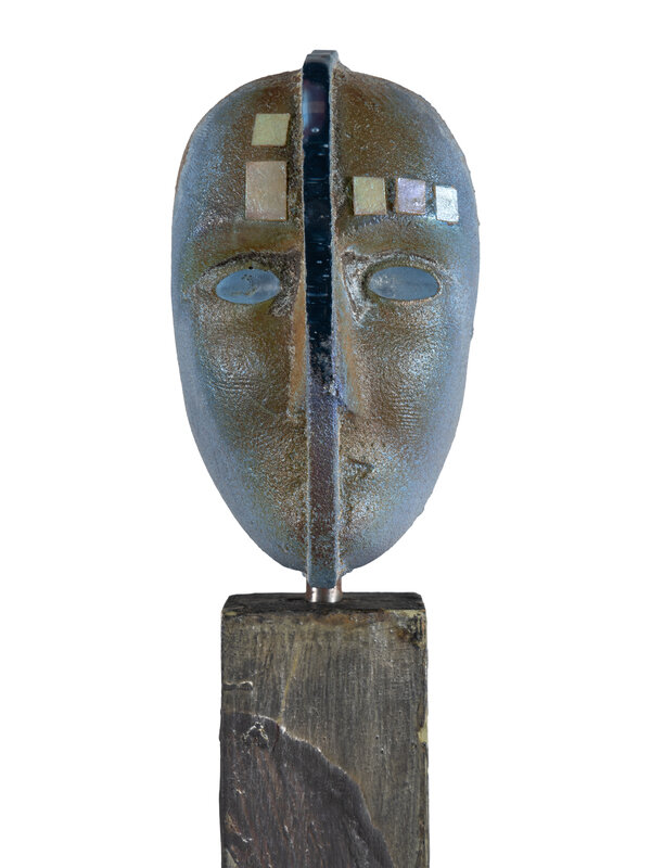 Bertil Vallien
(Swedish/American, b. 1938)
Head on Pillar, 2005 Kosta Boda