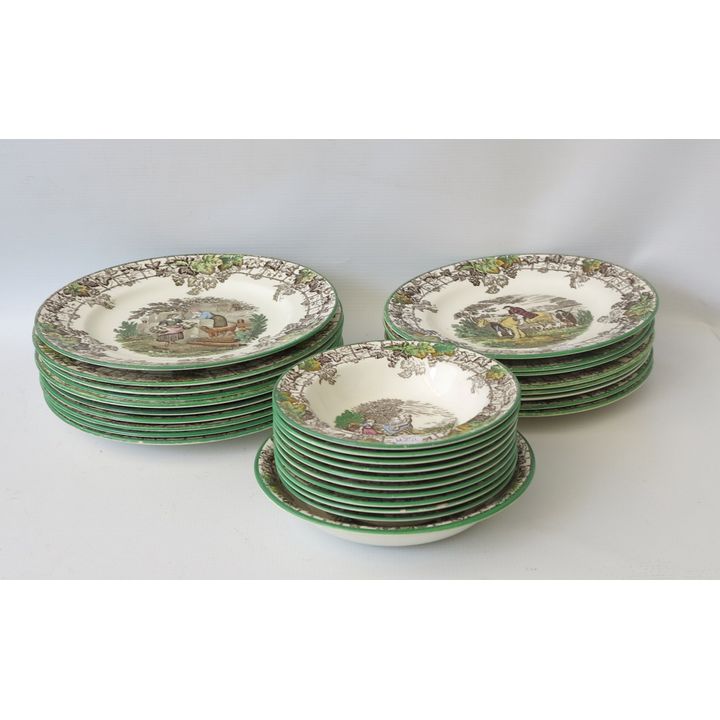 COPELAND SPODE PART DINNER SERVICE