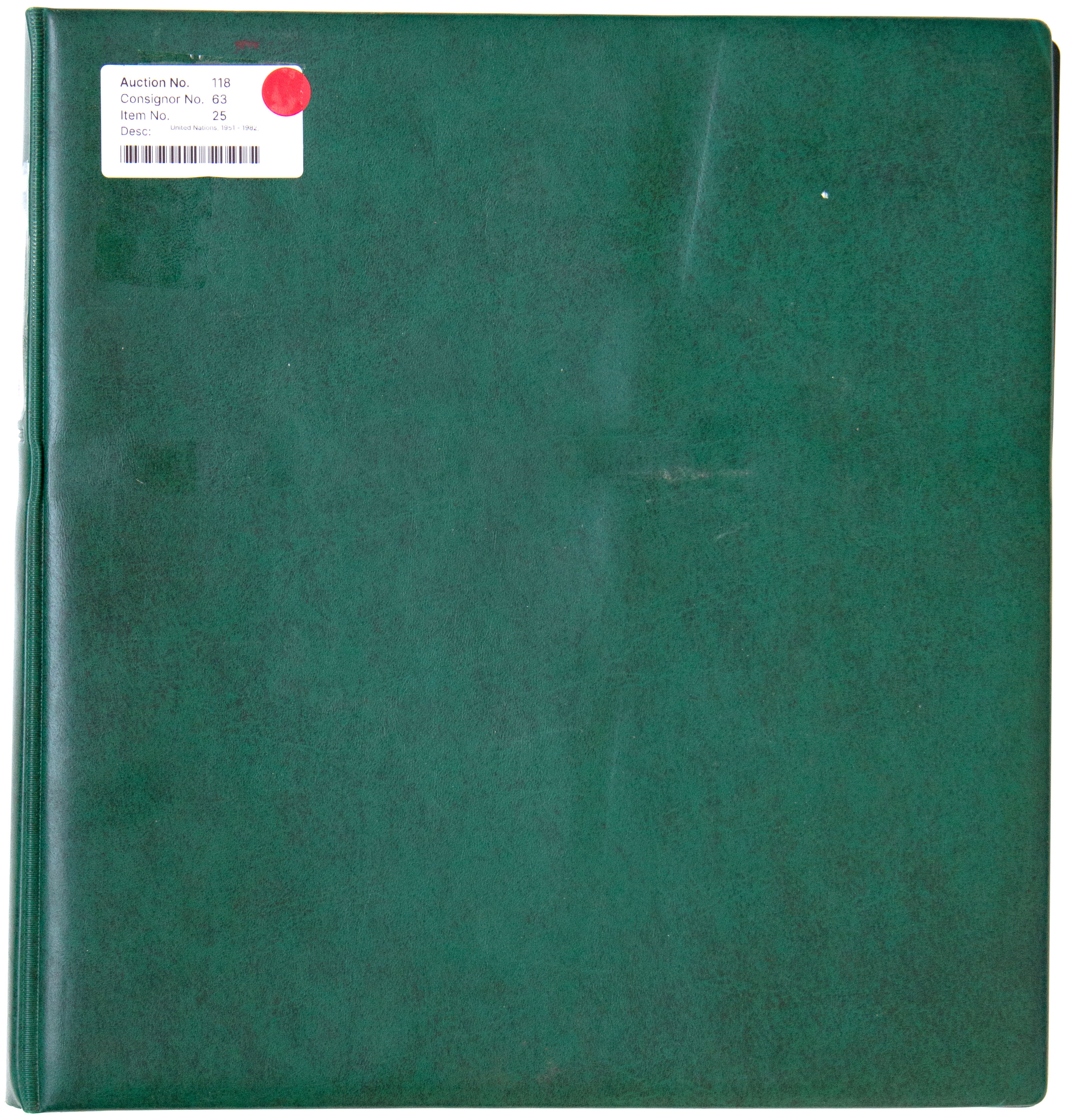 United Nations, 1951 - 1982, Fine