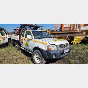 2008 NISSAN HARDBODY 3000TD SEL K/CAB 4X4 P/U S/C