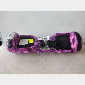 6.5 INCH SMART AUTO BALANCE HOVERBOARD WITH BLUETOOTH SPEAKER - GALAXY PINK -