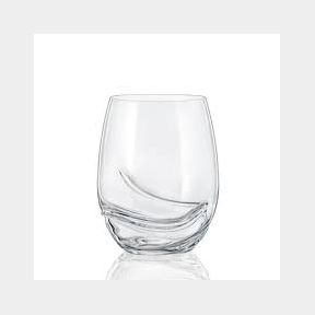 Crystalex Turbulence Crystal Tumbler Glasses 500ml - Set of 2 - Bohemian Lead-Free Crystal Glass- 51746/587 AS B1 (S9)