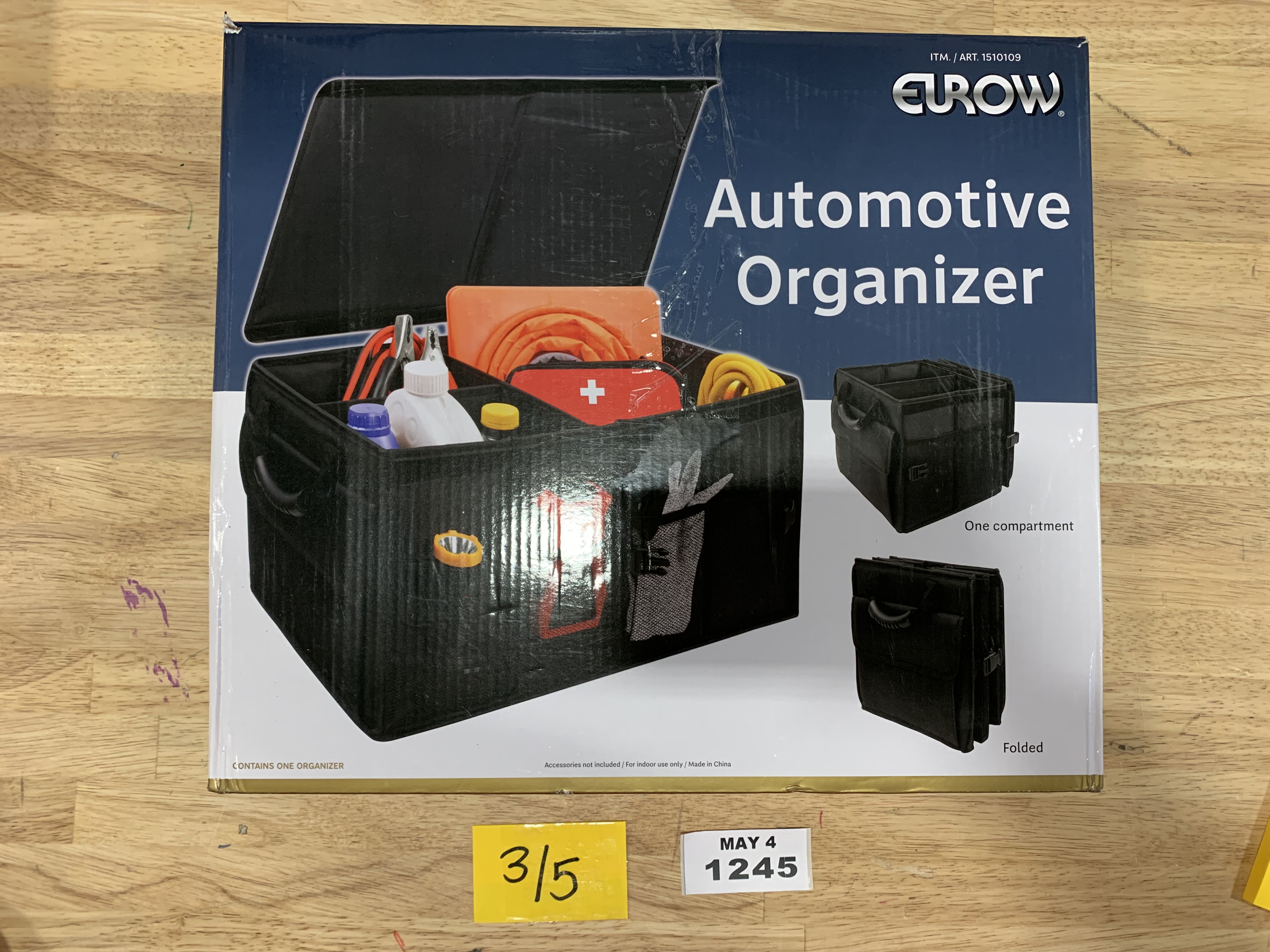 Eurow Automotive Trunk Organizer